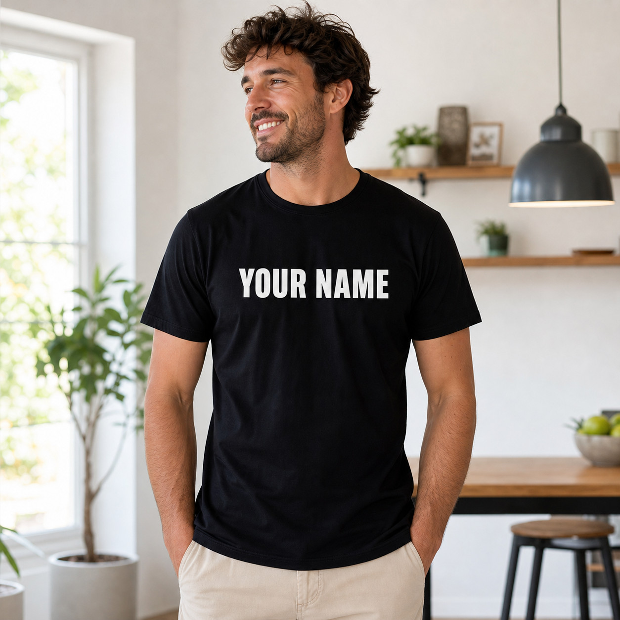 Anniversary Custom Women’s Front Tee Personalized T-Shirt Gift