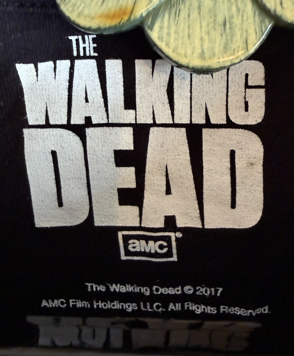The Walking Dead Negan Skull Crossed Lucille Bats T-Shirt Licensed UK Large 2017
