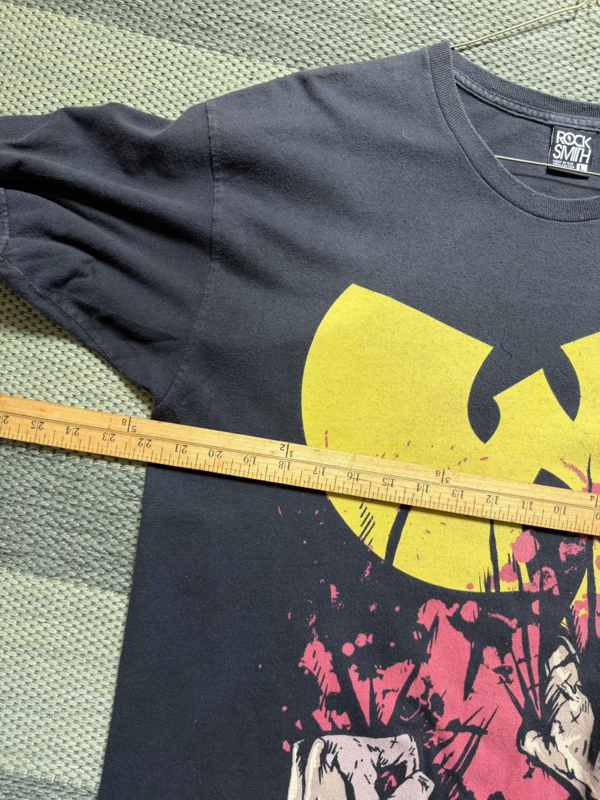 Wu-Tang Brand Limited T Shirt Rocksmith Collab Be Street Size L