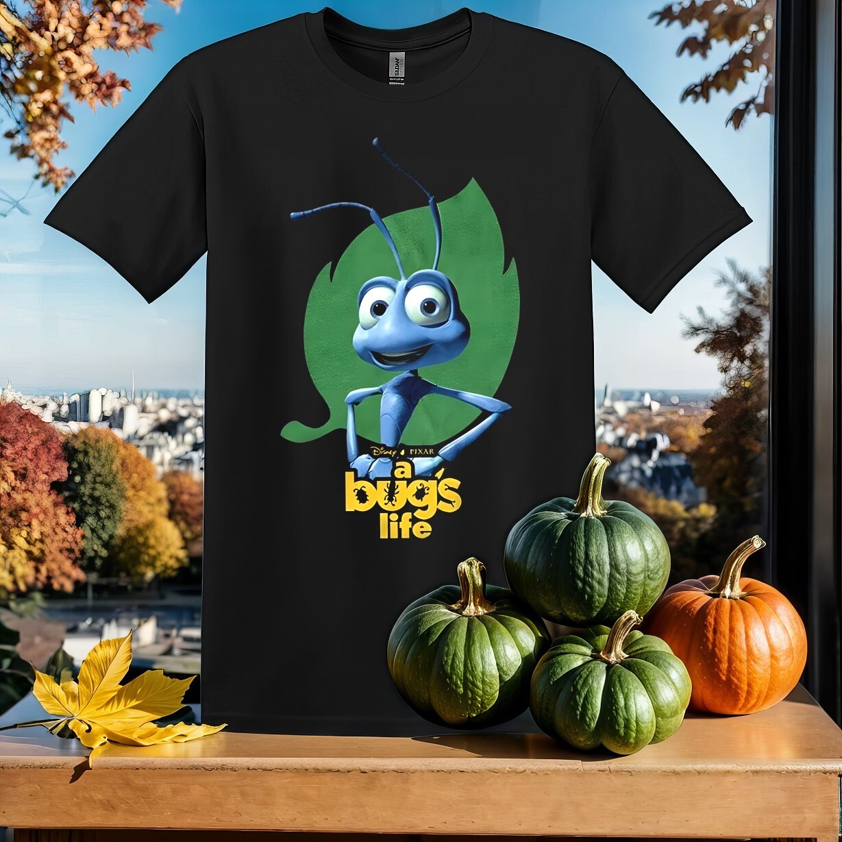 VIntage A Bug’s Life Flik T-shirt T shirt Men Women Unisex Tshirt SY811