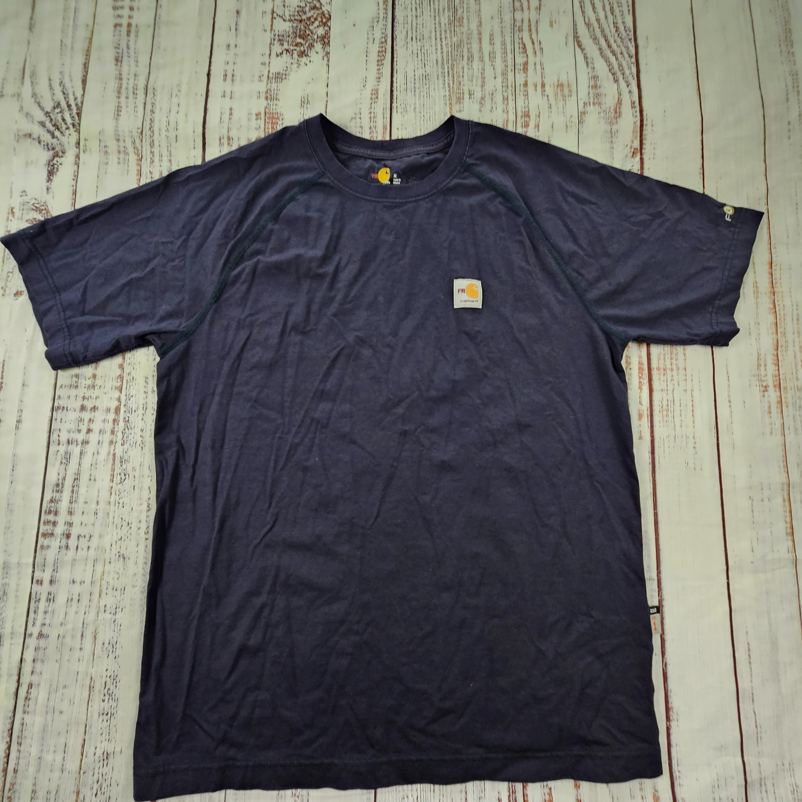 Carhartt Force Blue Short Sleeve Cotton Spandex T-Shirt Men’s M