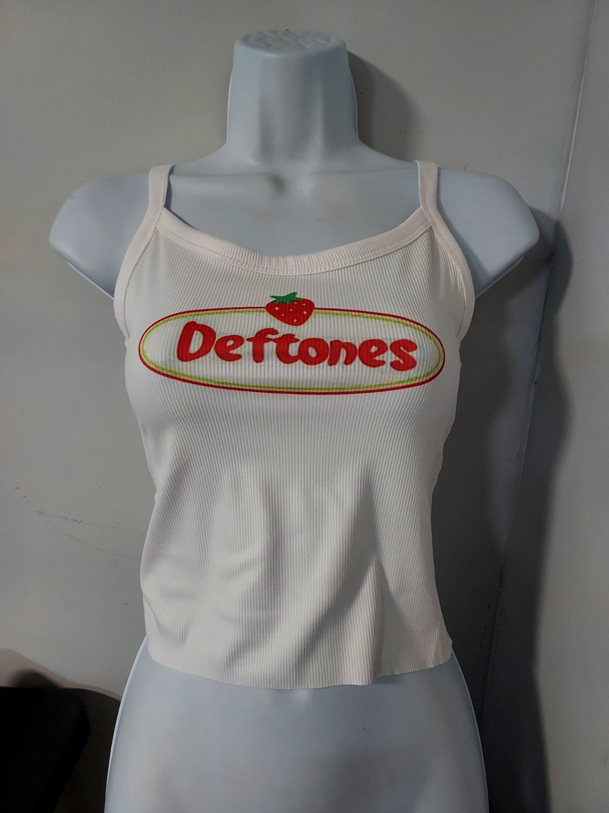Deftones crop top strawberry shortcake parody deftones tank top deftones Shirt
