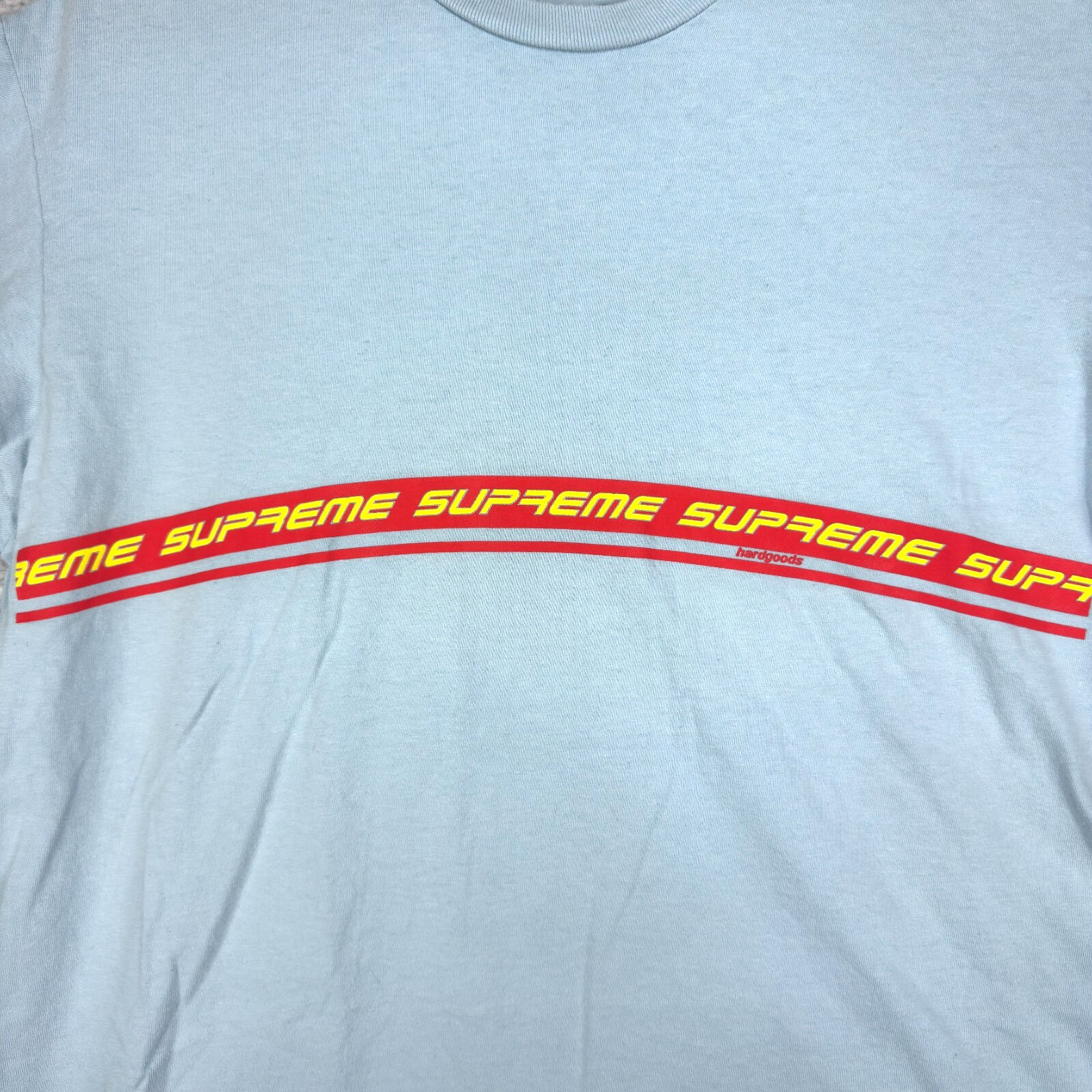 Supreme Hardgoods SS19 Tee Made in USA Blue T Shirt Men’s Size Large