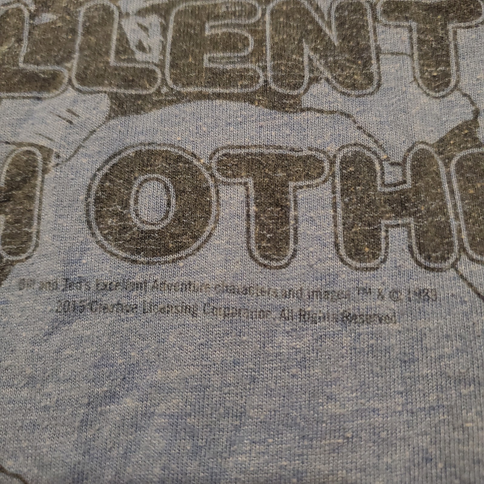 Vtg Bill & Teds Excellent Adventure Shirt Adult Blue Be Excellent To Each Other