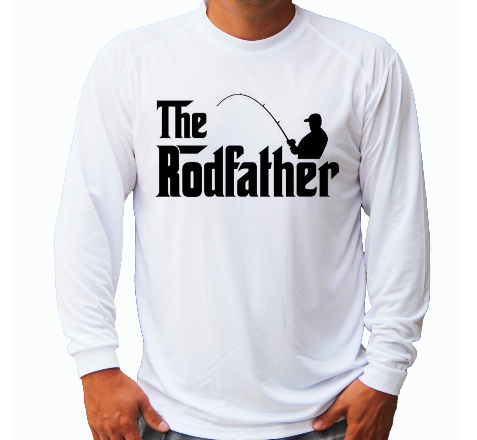The Rodfather Rod Sport Long Sleeve UPF 30 T-Shirt Fishing Boat UV Protection