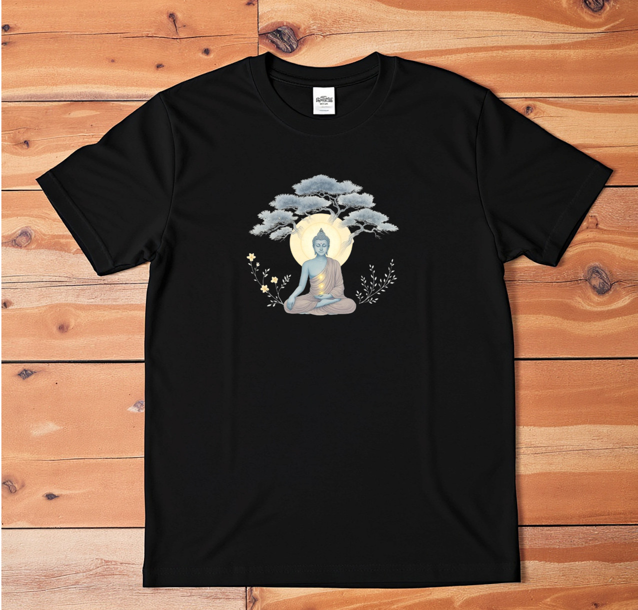 Buddha Meditation T-Shirt | Spiritual Zen Graphic Tee | Mindfulness Yoga Shirt