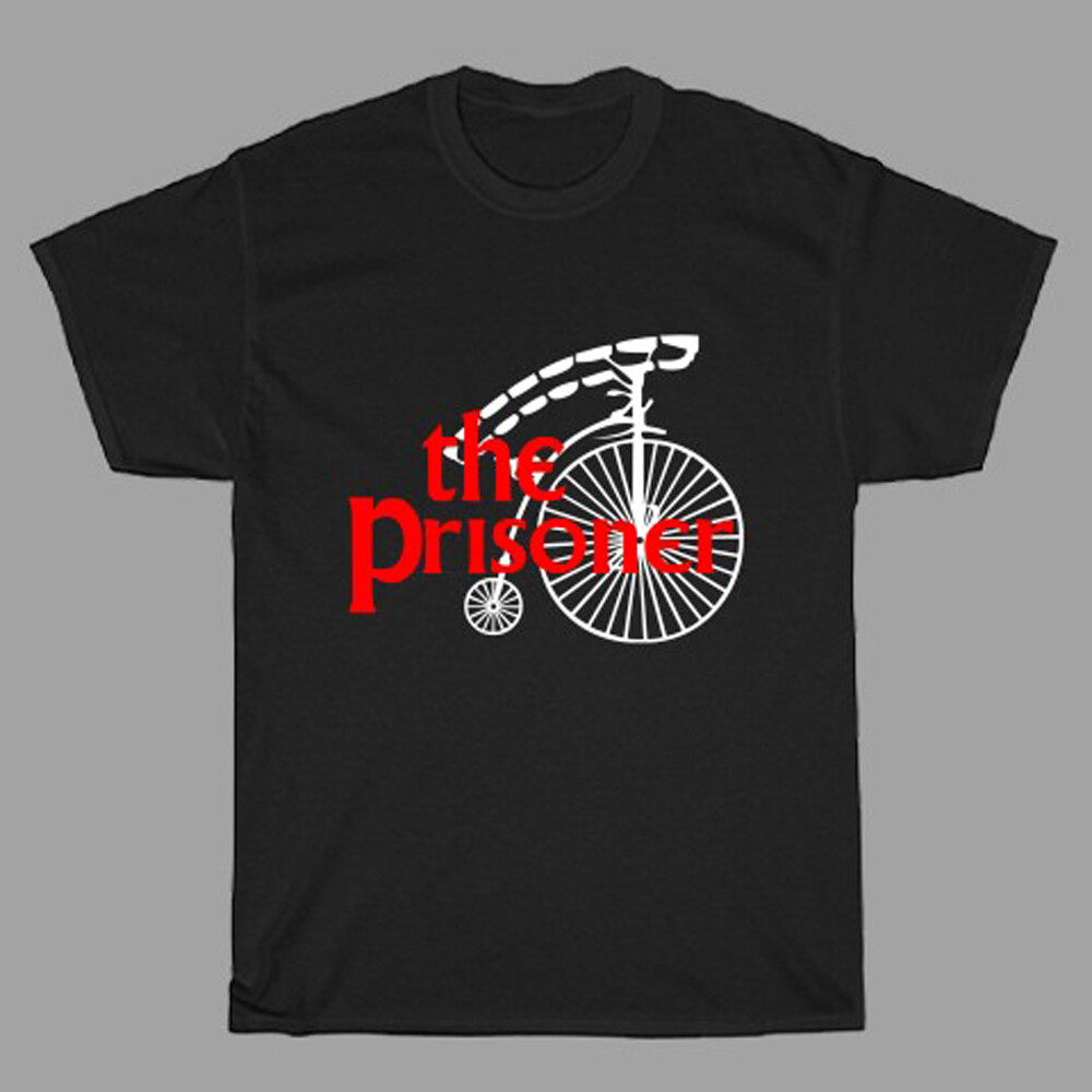 THE PRISONER TV Show Men’s Black T-Shirt Size S to 5XL