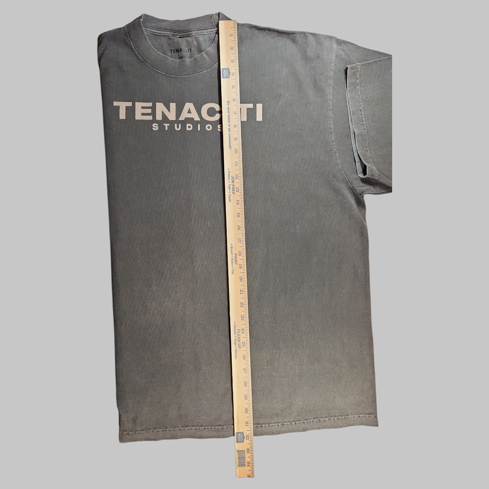 NWOT Tenaciti Studios Heavyweight Tee-Grey Size 2XL – Boxy Streetwear