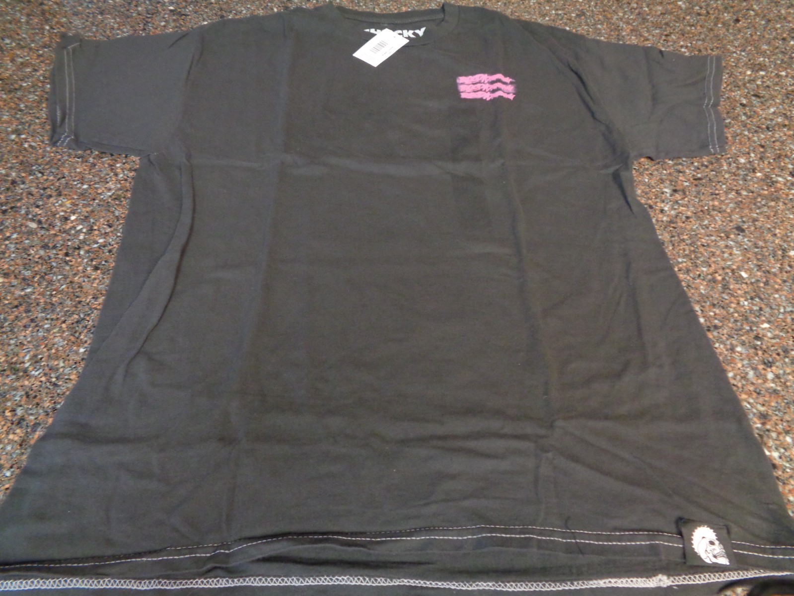 Bloody Disgusting Child’s Play Chucky Large Black T-shirt SS Wanna Play? NWT