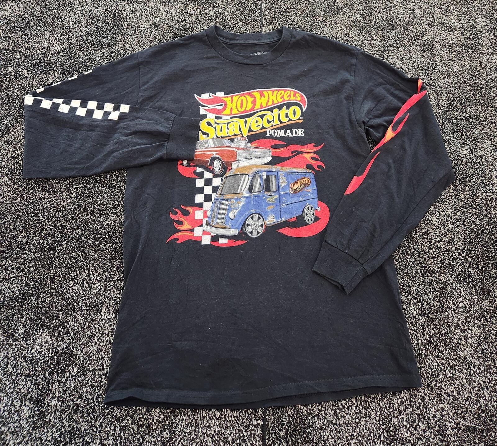 Hot Wheels x Suavecito Overdrive Long Sleeve Shirt Limited Edition Size Medium