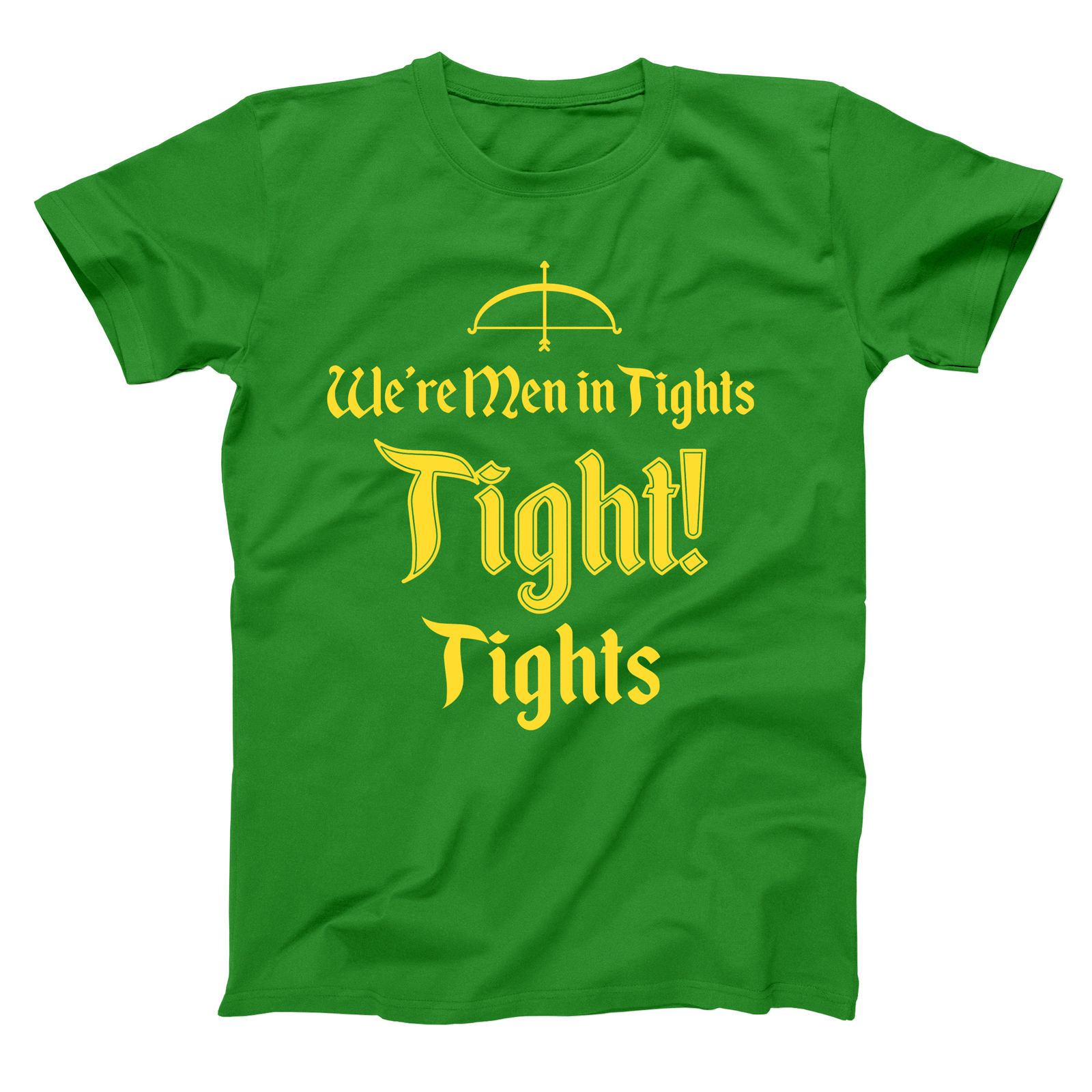 We’re Men In Tights Tight Tights Funny Irish Humor Green Basic Men’s T-Shirt