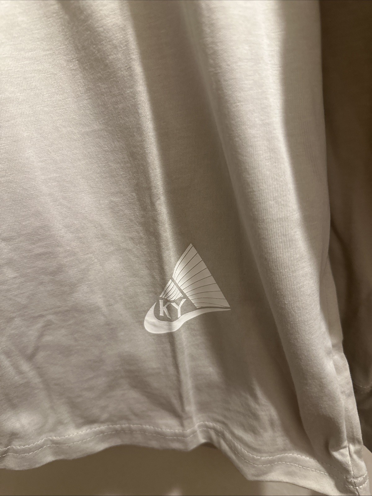 Nike Kyrie Journey Reward Long Sleeve Loose Fit Light Bone T-shirt DV9725-072 M