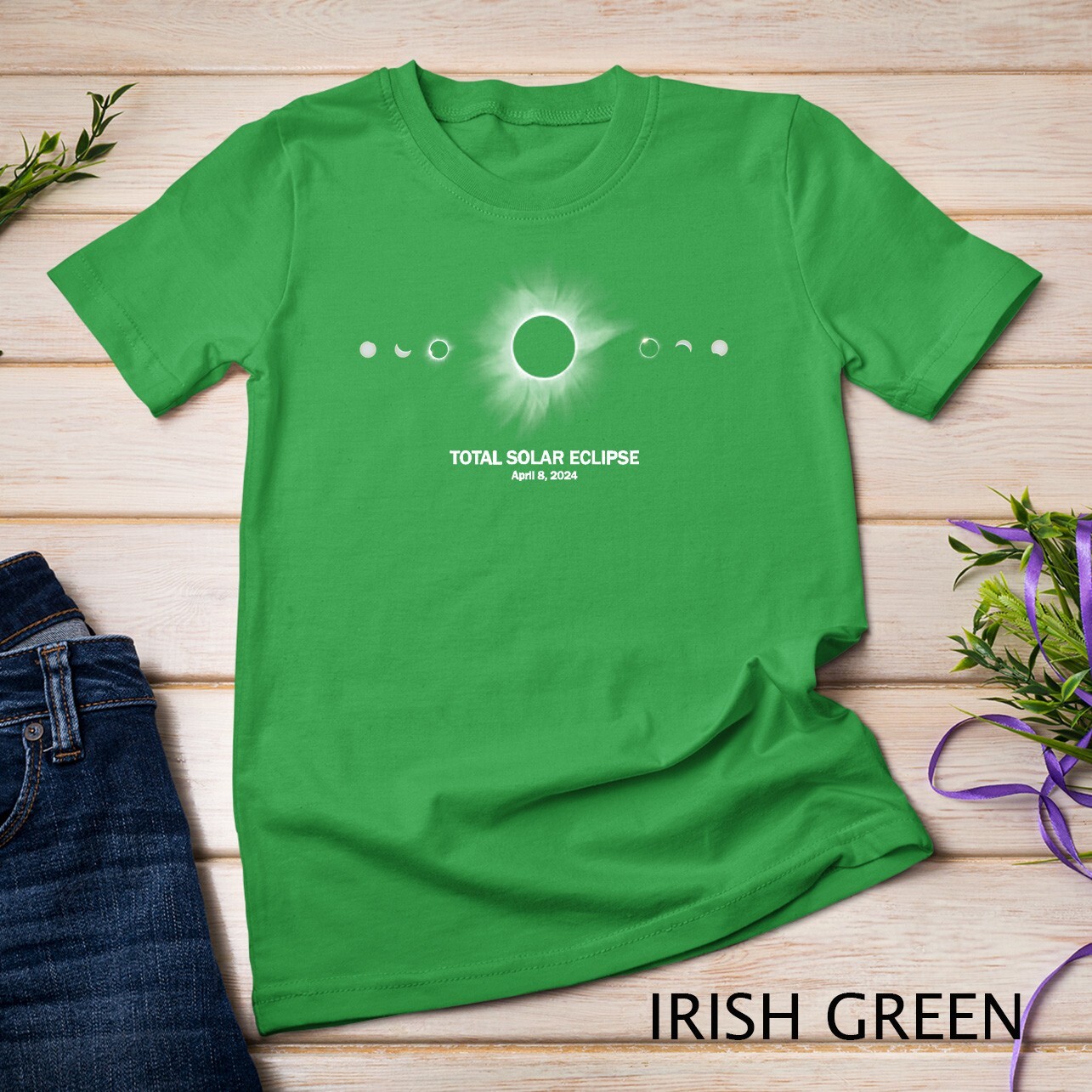 Solar Eclipse Shirt 2024 Total Eclipse T-Shirt Unisex T-shirt