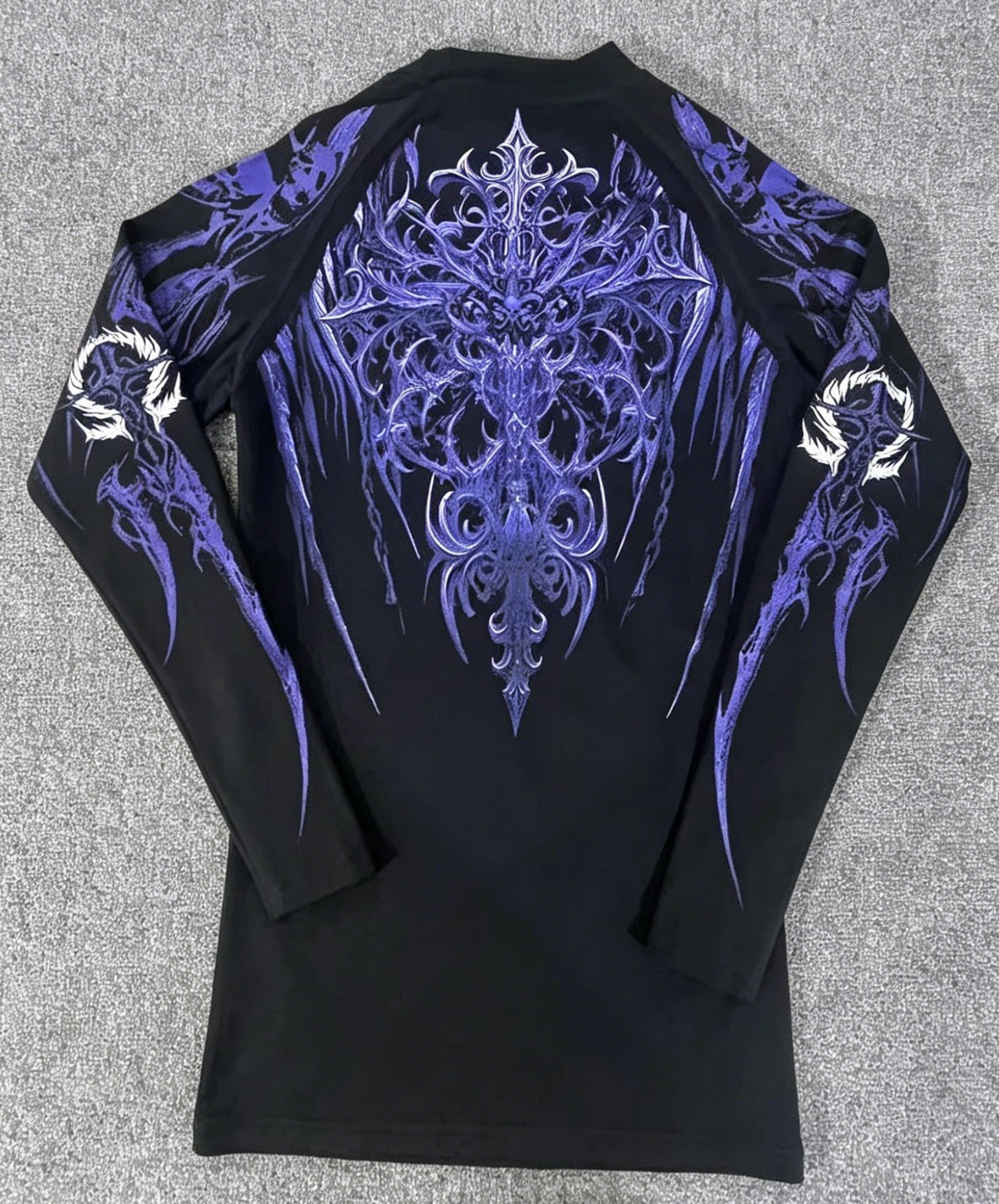 Breathedivinity Striped high-elastic sports tight long-sleeved shirt