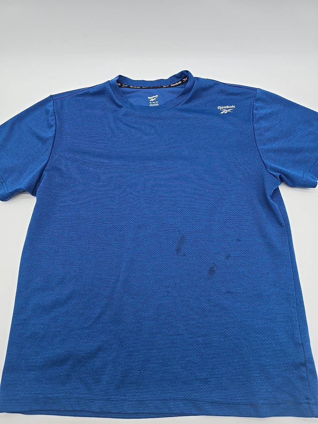 Reebok T-shirt Men M Blue Running Gym.#35491