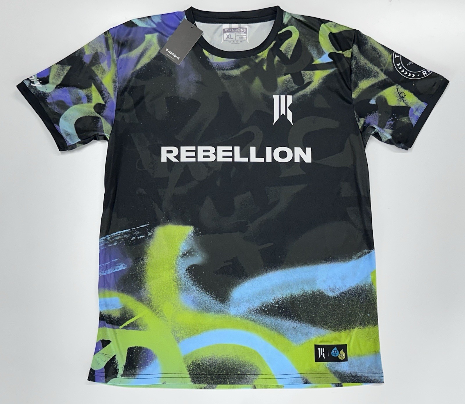 2025 Shopify Rebellion Jersey Size XL Halo COD MLG Esports Moist Critical