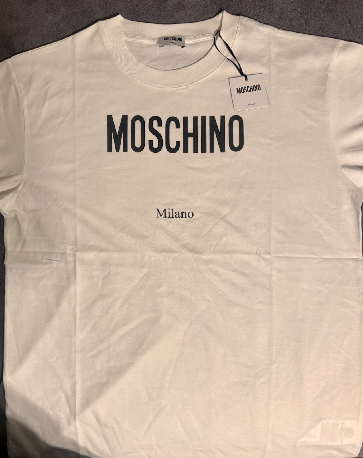 Men’s Moschino Milano T Shirt (Large)