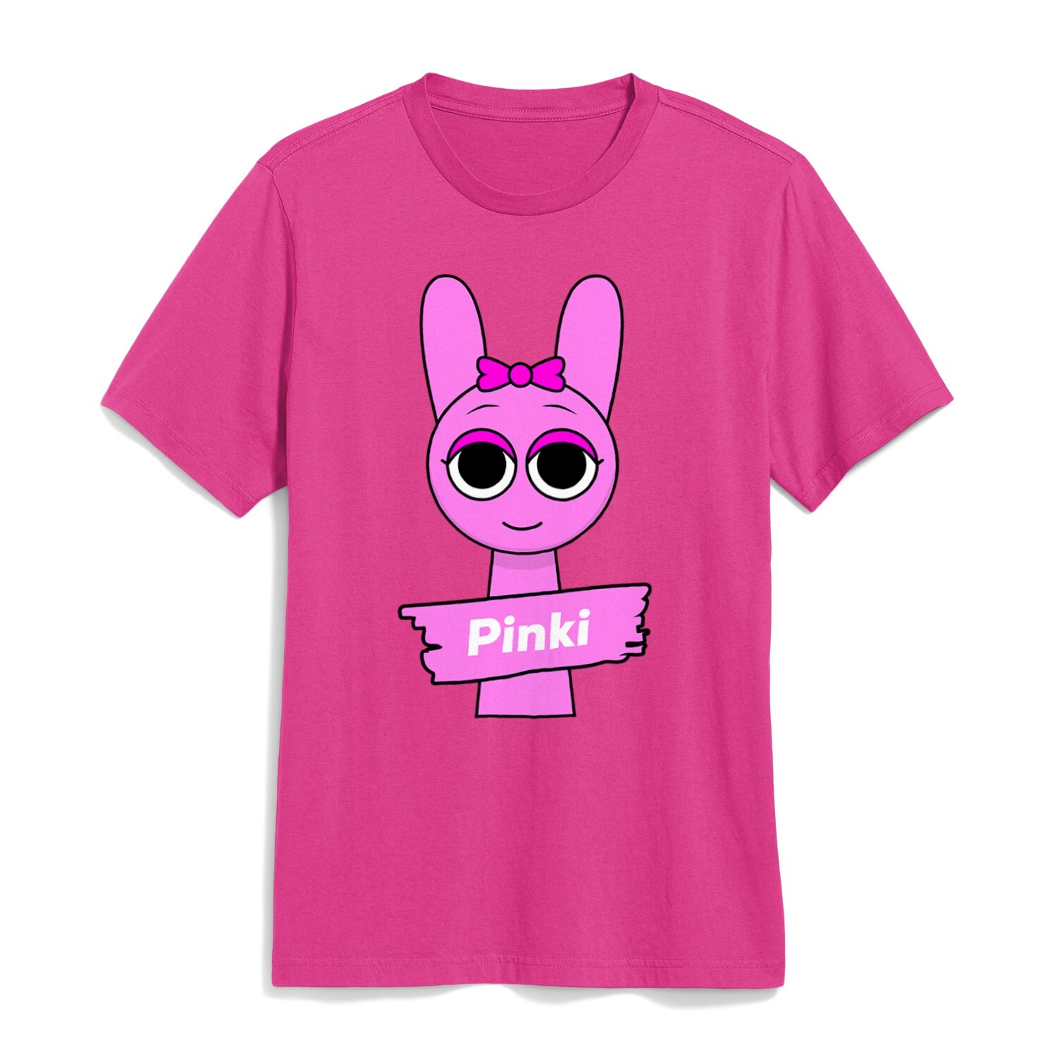 Sprunki Pinki Pink Kids T-Shirt Cool Sprunki Kids Shirt Pinki Sprunki Kids Tee