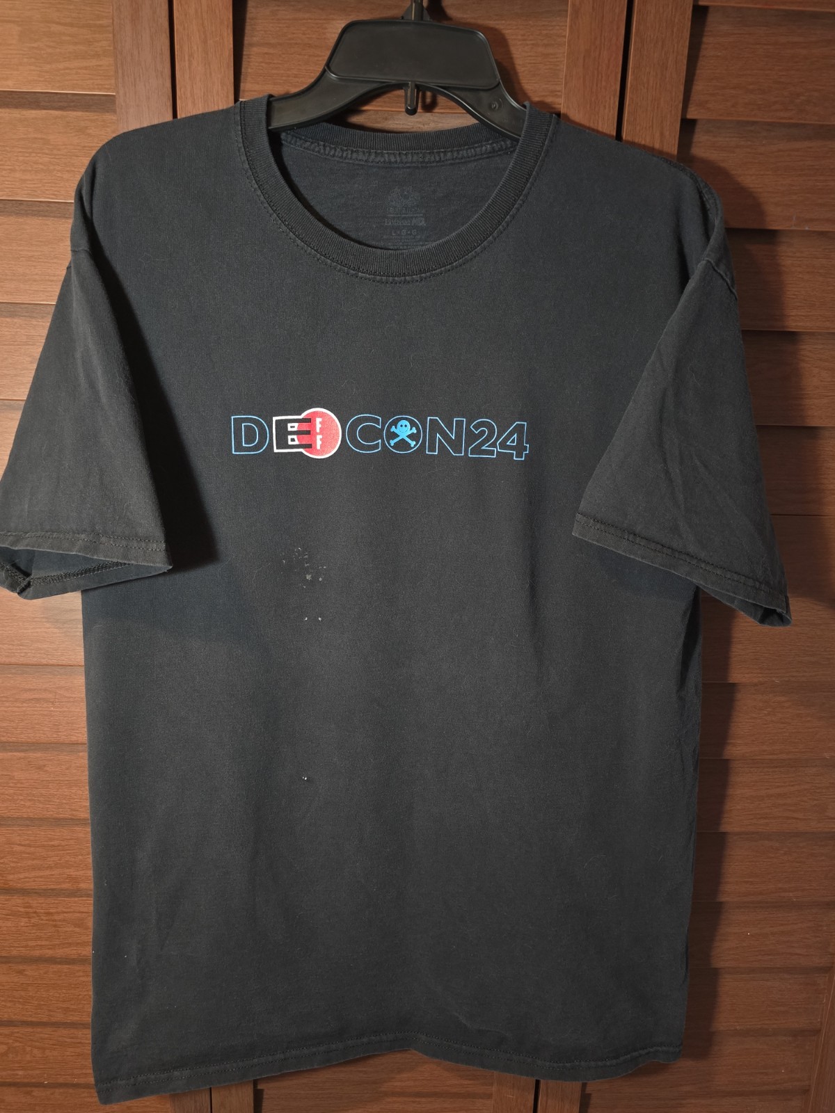 Electronic Frontier Foundation DEF CON 24 Liberty Mecha 2.0 T-Shirt Size Large