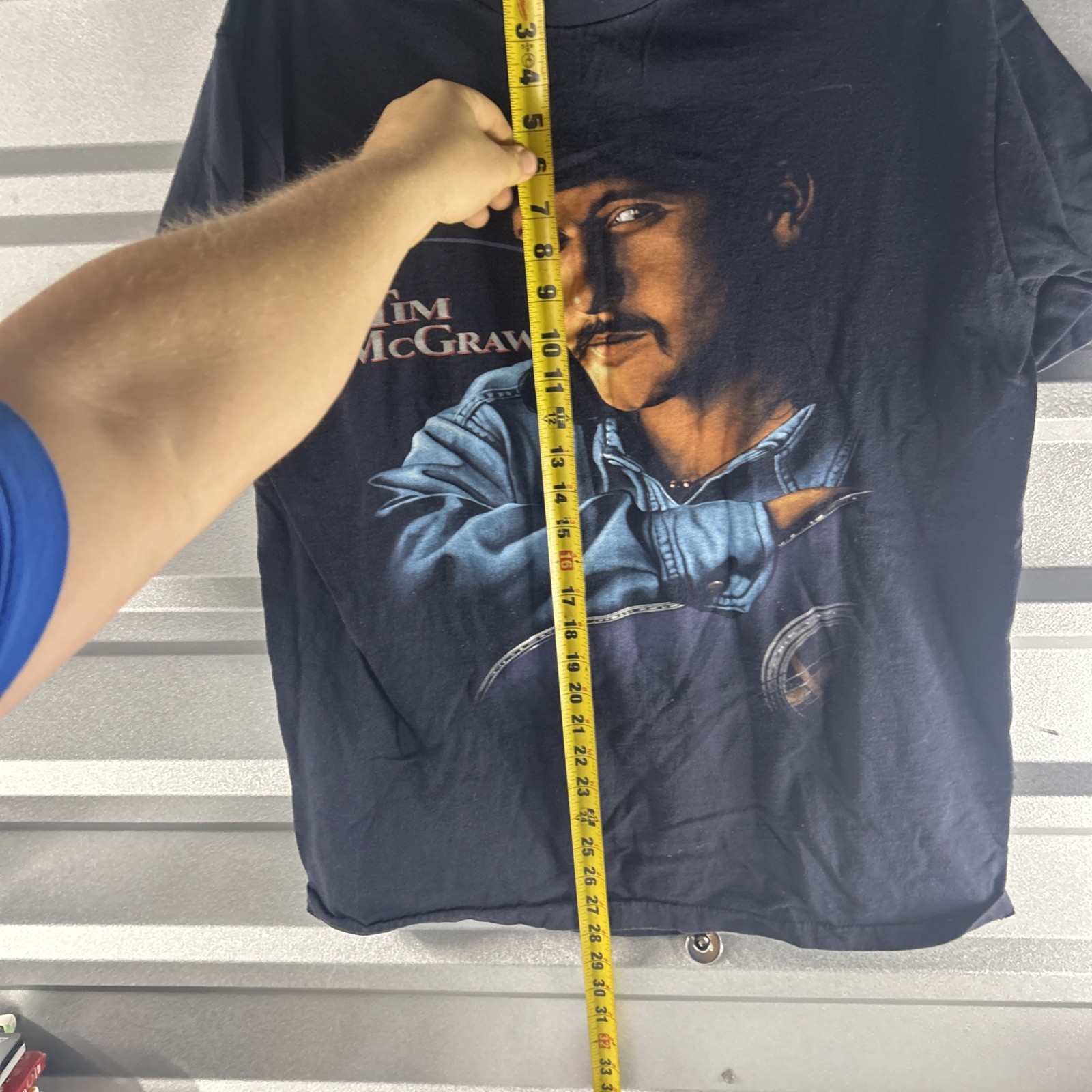 Tim McGraw Don’t Take The Girl Black Single Stitch VTG T-Shirt Unknown Size