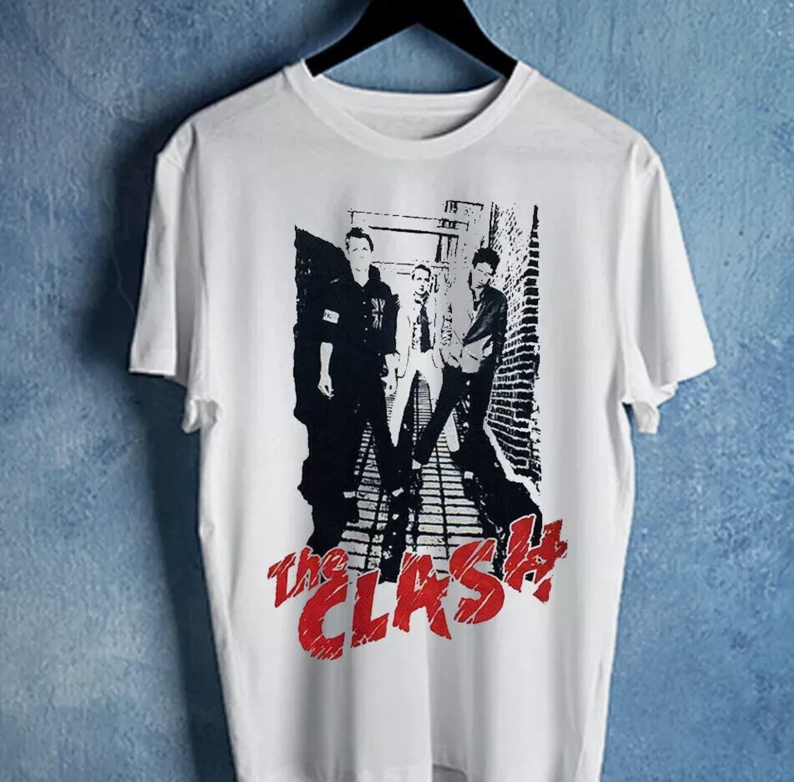 The Clash English Rock Music Band T Shirt Cotton For Men Tee S-5XL