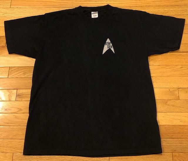 Star Trek Stardate 12.25.08 Official 2006 Studio Promo Movie Black T-Shirt Sz XL