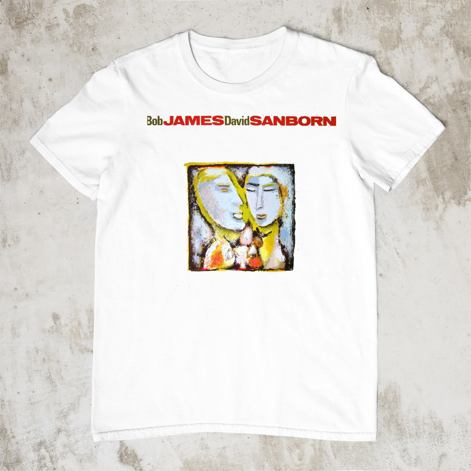 Bob James and David Sanborn Double Vision Band Music All size Shirt