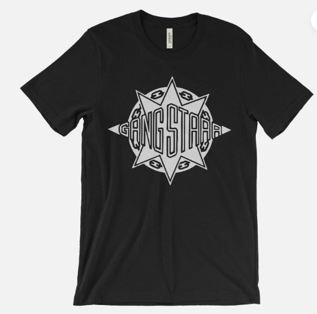 Gang Starr T Shirt – hip hop classic – DJ Premier GURU logo mass appeal dwyck