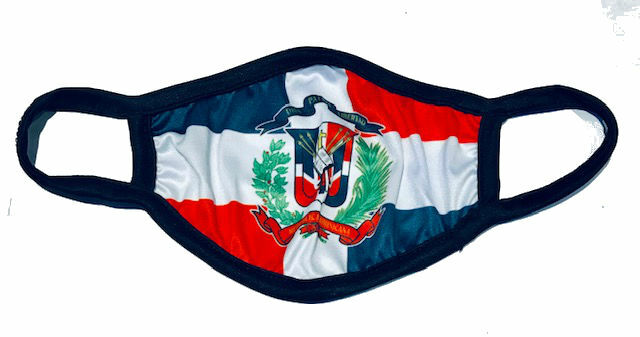 DOMINICAN REPUBLIC COAT OF ARMS FLAG MEN T-SHIRTS & FREE MASK CP BRAND