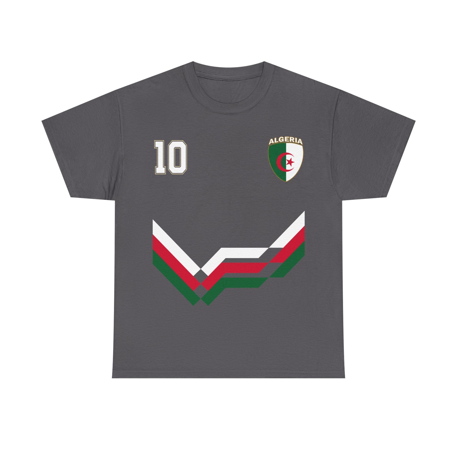 Algeria Soccer Tee, Algeria Number 10 Soccer Algerian Soccer 2026 Shirt