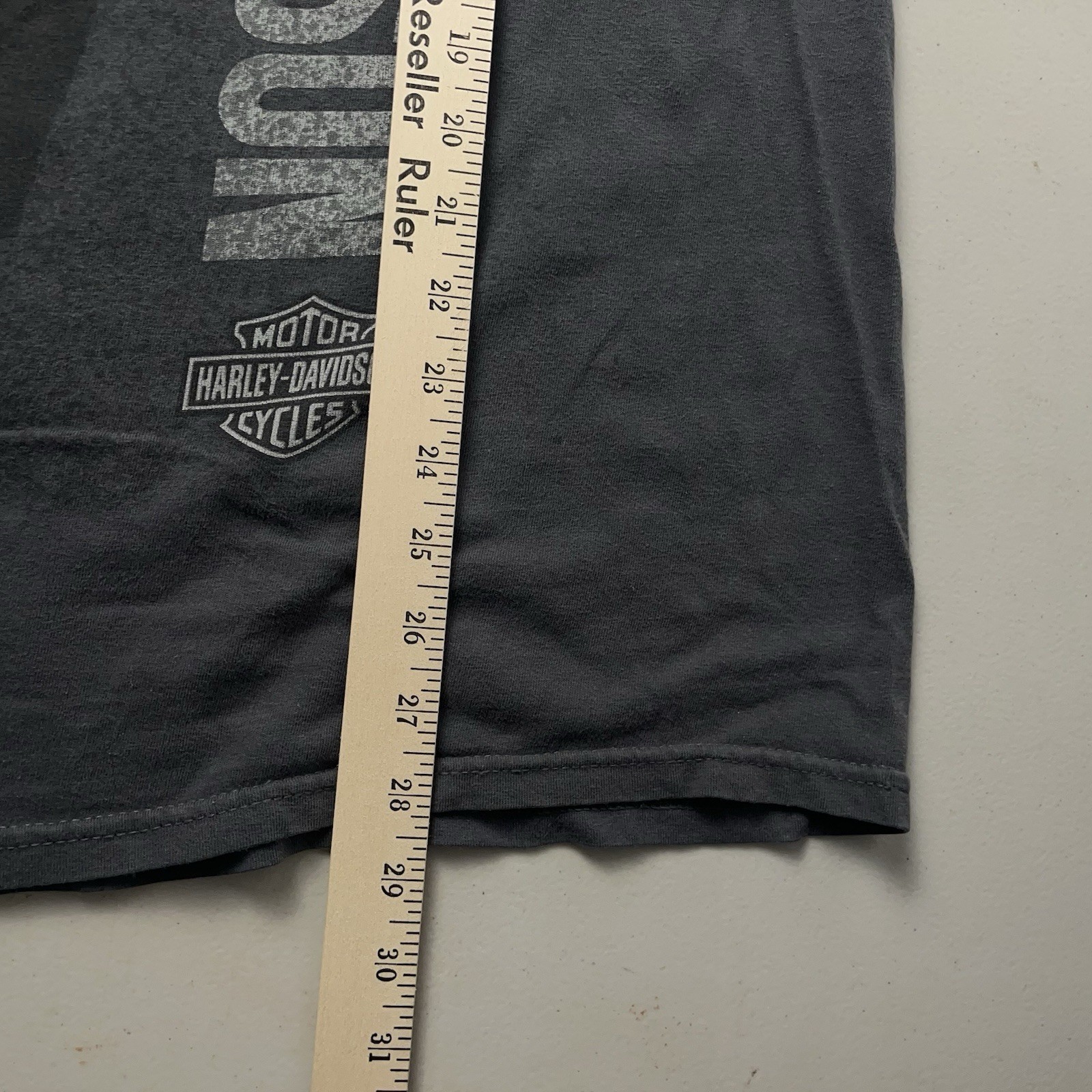 Harley-Davidson Shirt Men’s XL Gray Orlando Florida Racer Eagle Graphics