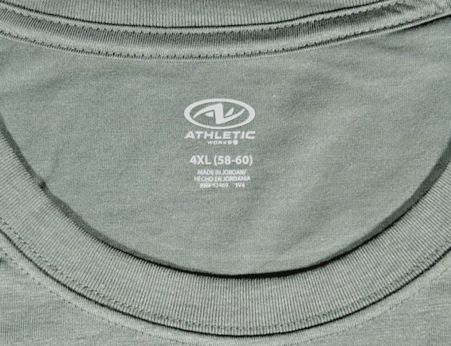 Athletic Works Moisture Wicking Light Green T-Shirt Size 4XL (58-60) Brand New