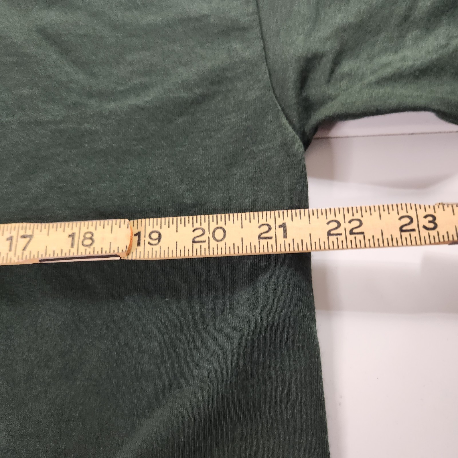 Gildan DryBlend Men’s Large Short Sleeve Crew Neck T-Shirt Dark Green 50/50 NWOT
