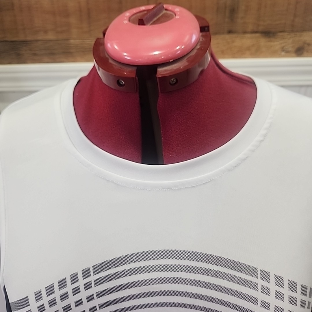 Men’s Quick-Dry Sport Running Performance Gym Workout Two Tone T-shirt 3XL [94]