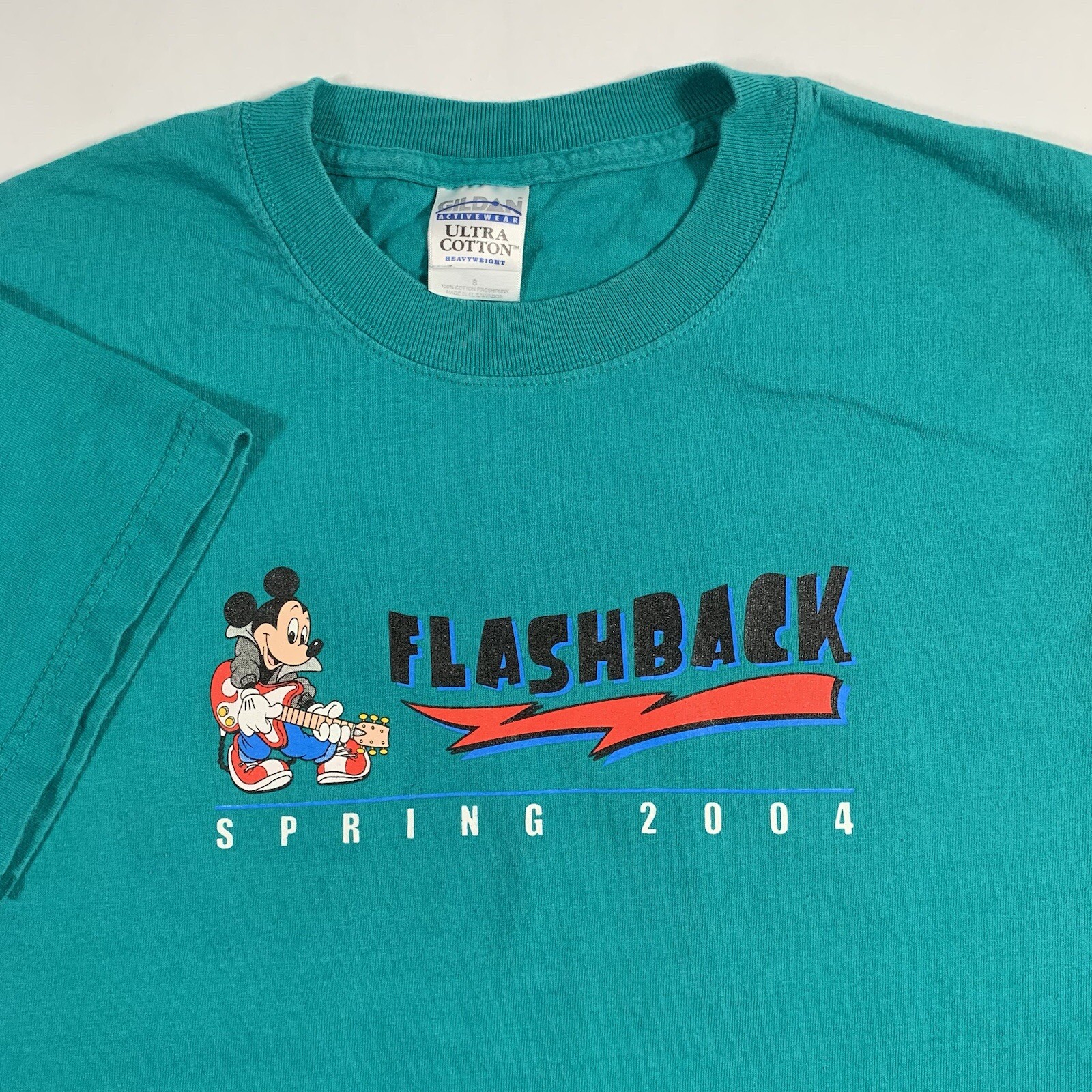 Vintage Disney Flashback Spring 2004 T-Shirt Mens Small Hyperion Broadway Mickey