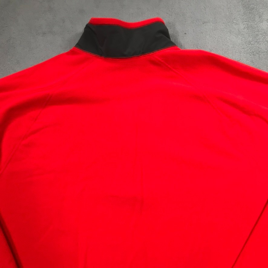 The North Face Sweater Men’s XL Red Fleece 1/4 Zip Pullover Mock Neck Outdoors