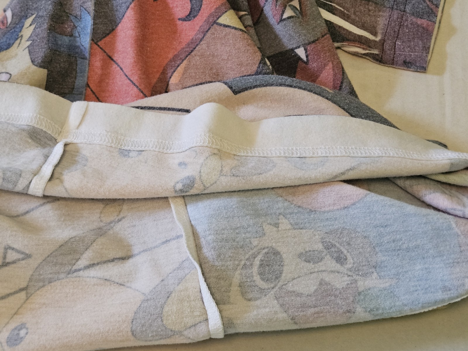 Pokémon 2015 All Over Character Print Tee Shirt Multi Size Small Retro (S)