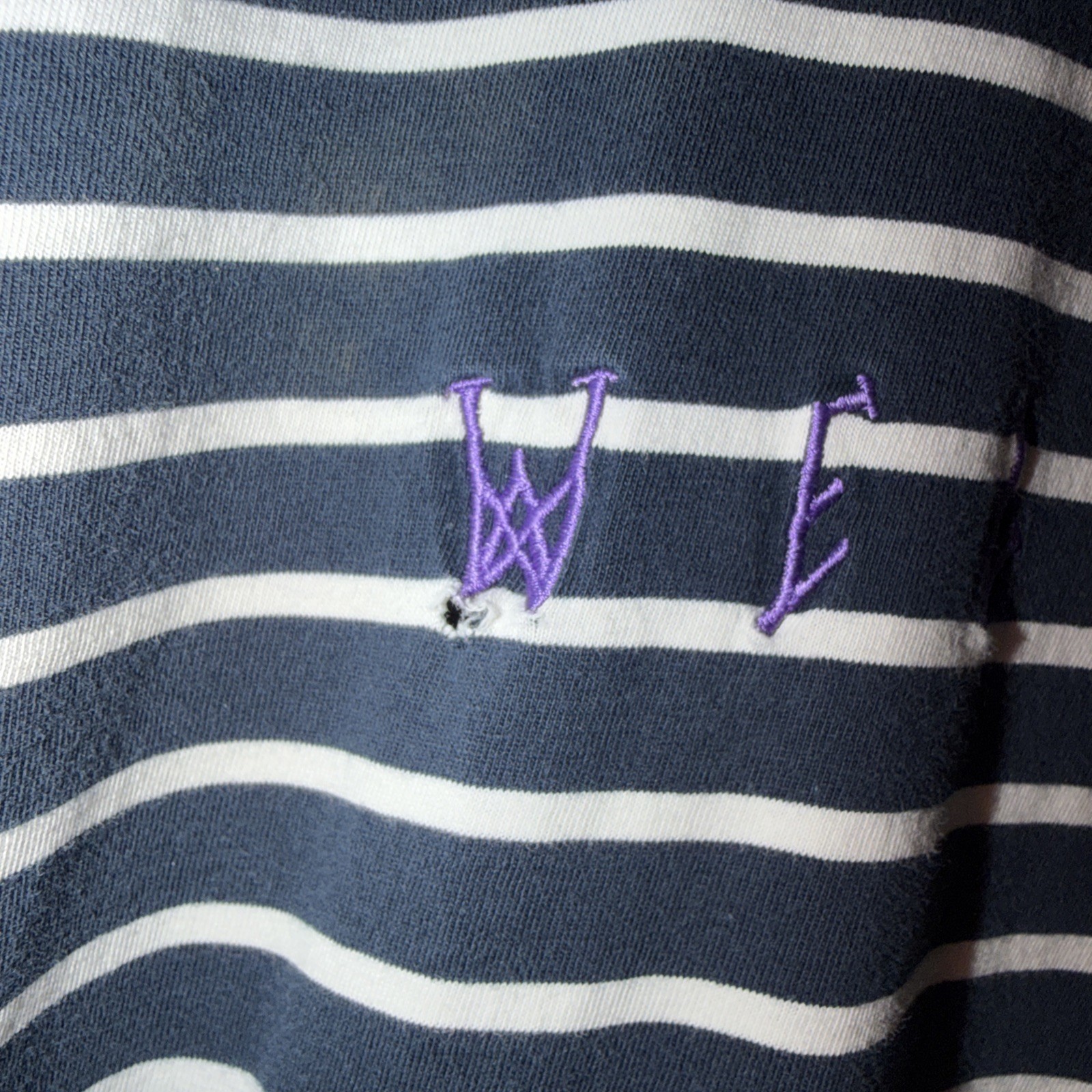 vintage Welcome skateboarding tee, Mild Imperfections, And sleeves Cut