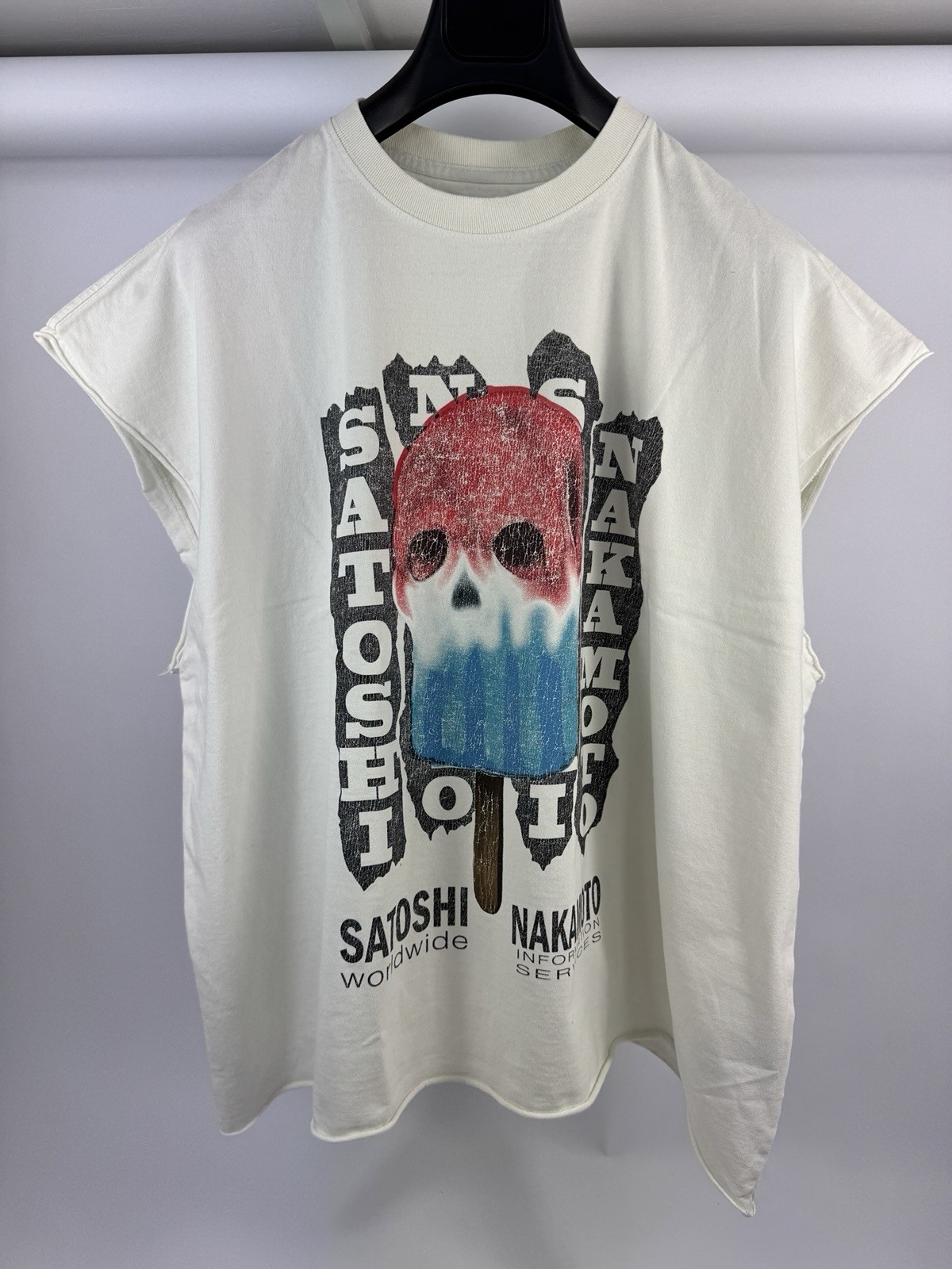 Satoshi Nakamoto – Info Service T-shirt Size: XL
