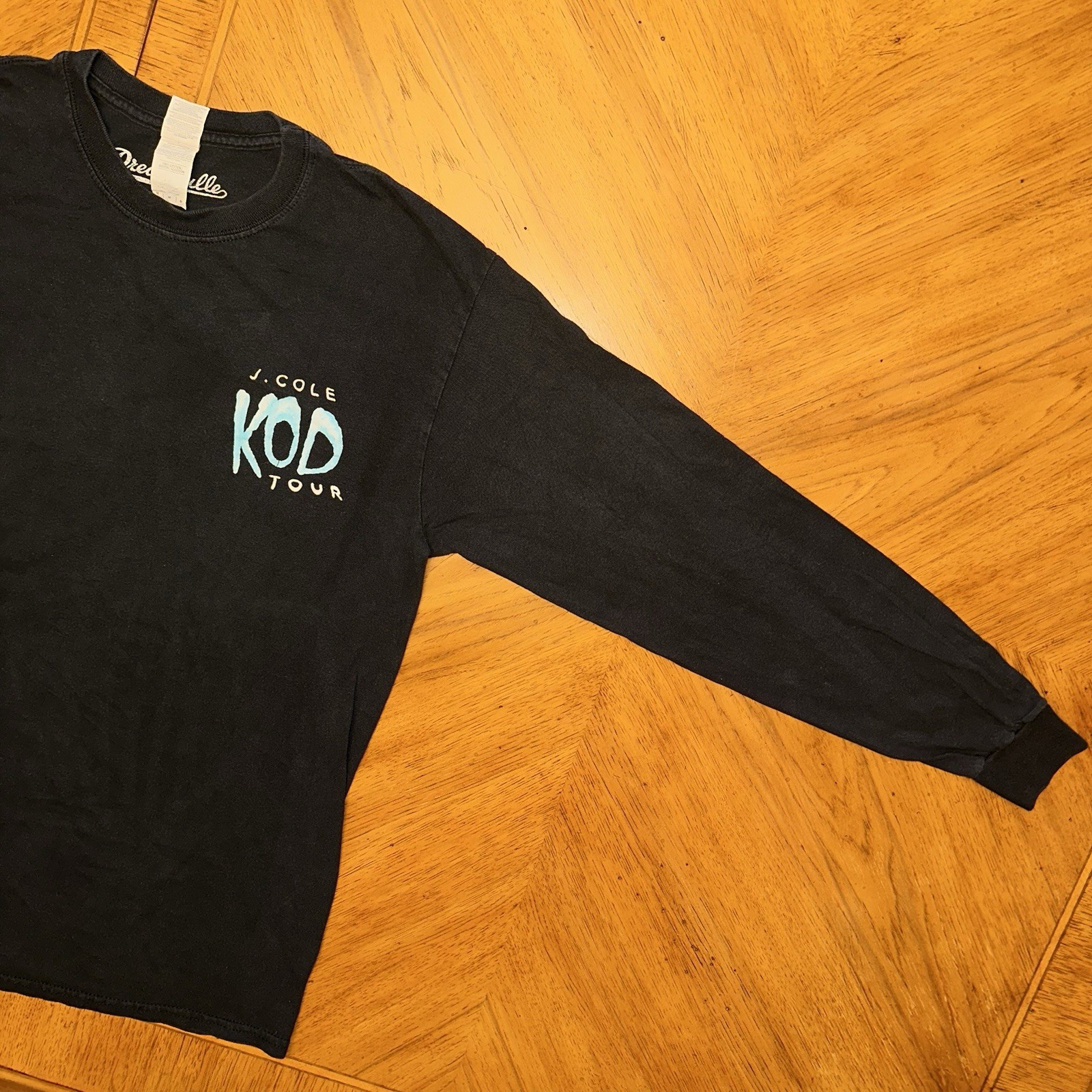 Dreamville J Cole Shirt Size Medium Black Long Sleeve Choose Wisely KOD Graphic