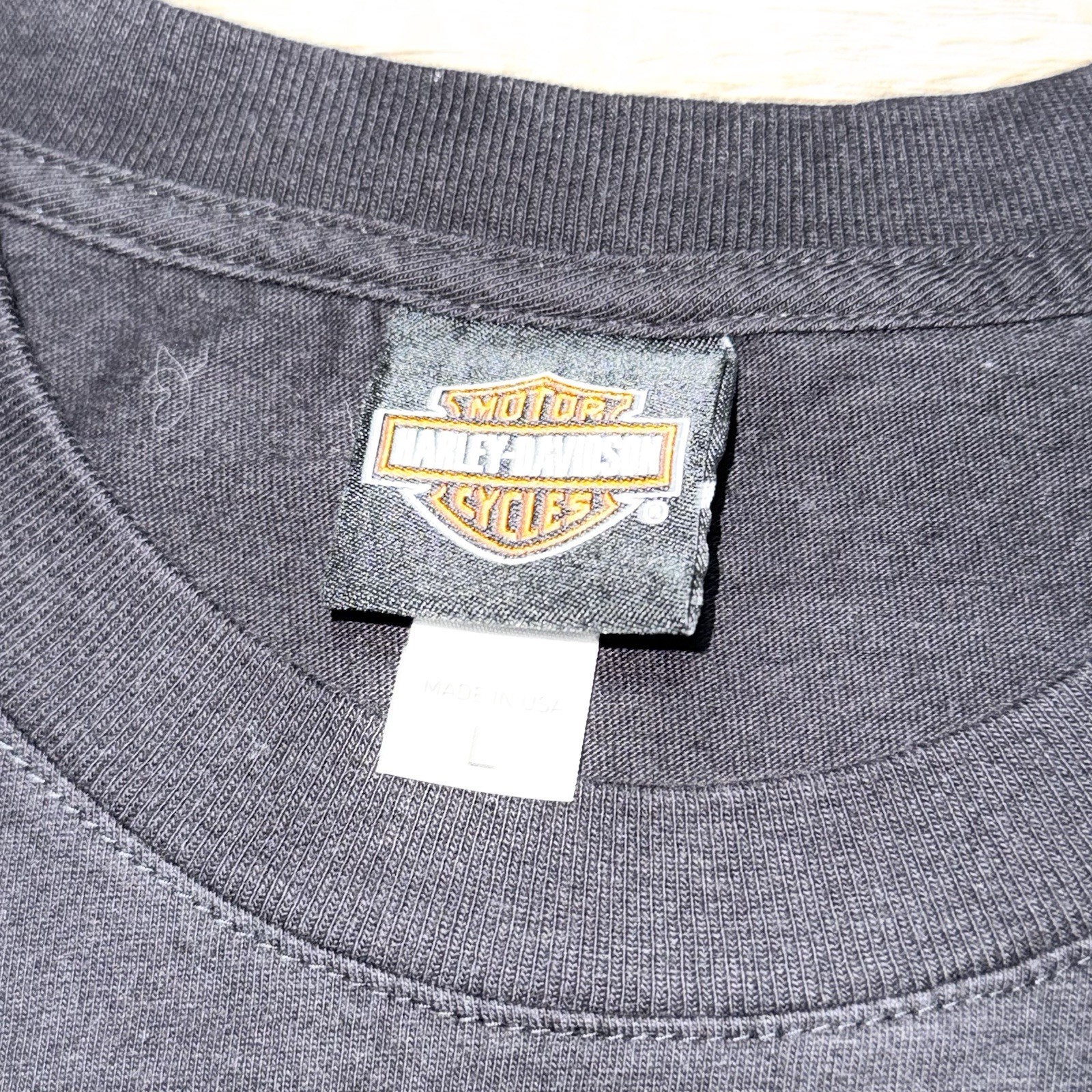 Harley Davidson Coronado Beach National City California Graphic T Shirt Adult L