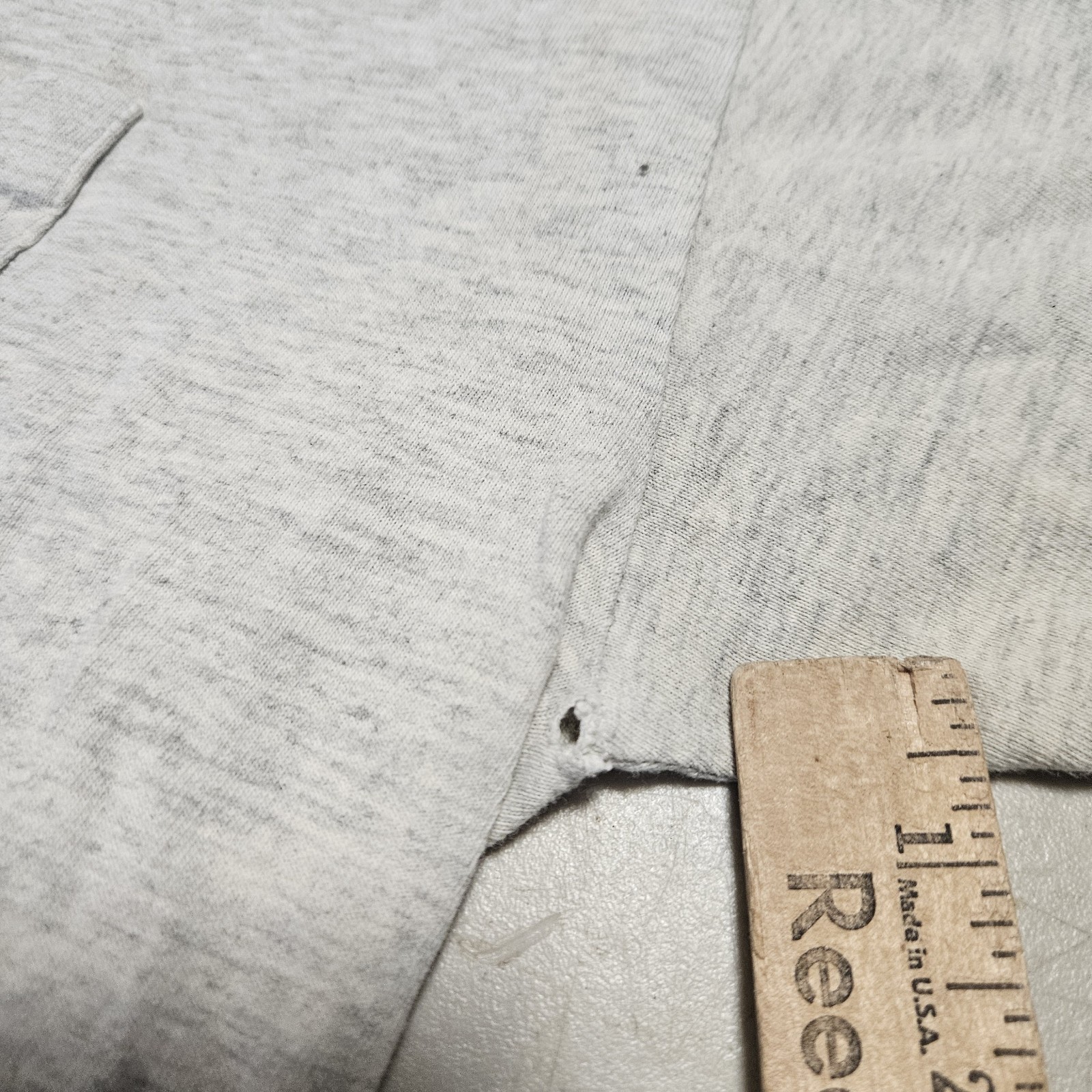 Vintage Dickies Shirt Mens XL Gray Faded Gradient Pocket Single Stitch