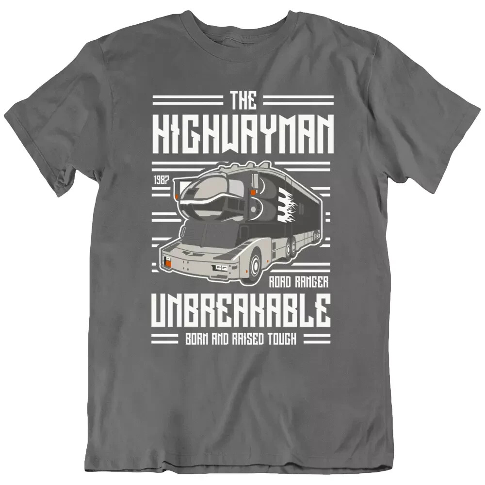 The Highwayman Trucker Truck Driver vehicle Transportation Car T Shirt Gift New