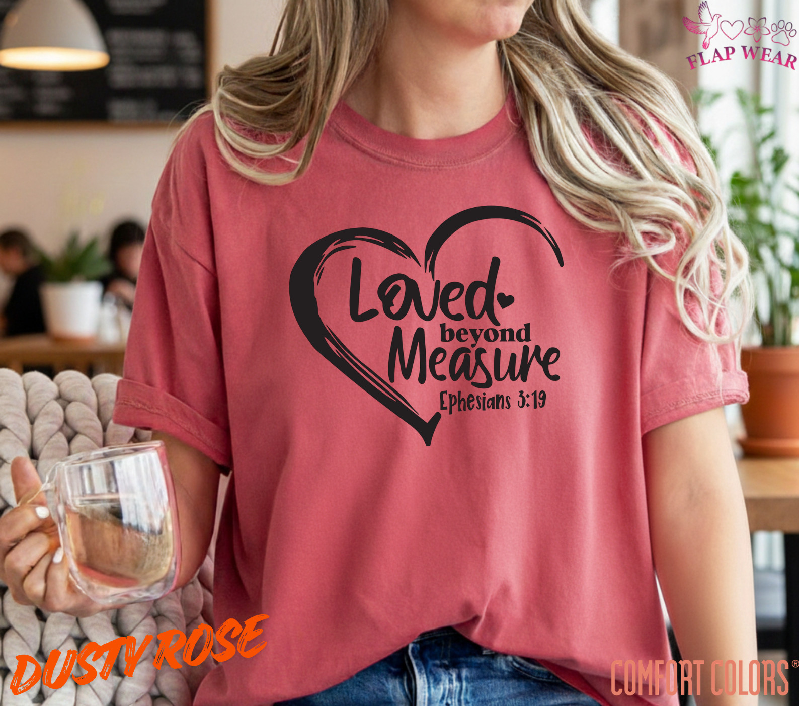 Unisex Loved Beyond Measure T shirt Men T shirt Women valanity Romantic