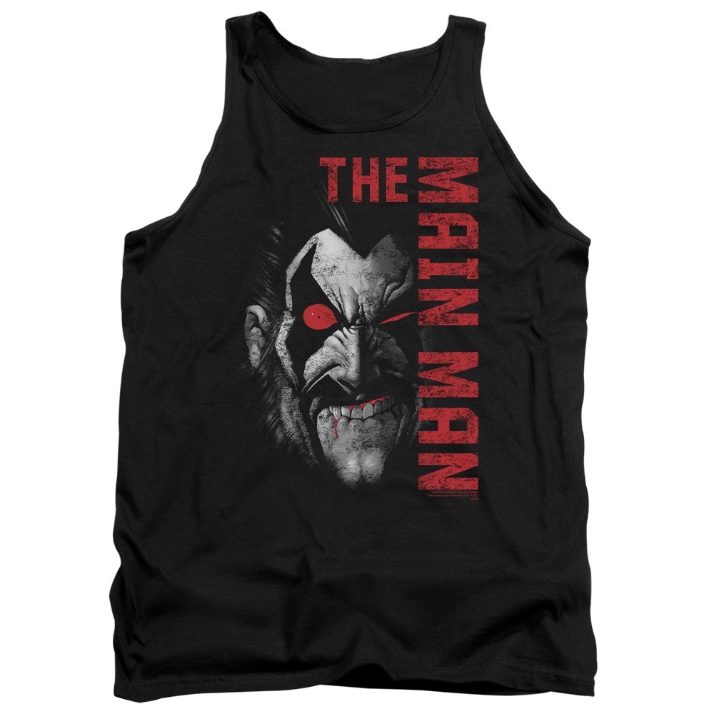 Lobo Main Man Mens Tank Top Licensed DC Comics Graphic S 2XL Sleeveless Tee
