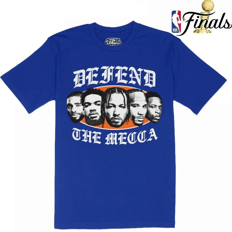 Game 1 NYK Defend The Mecca Jalen Basketball Shirt