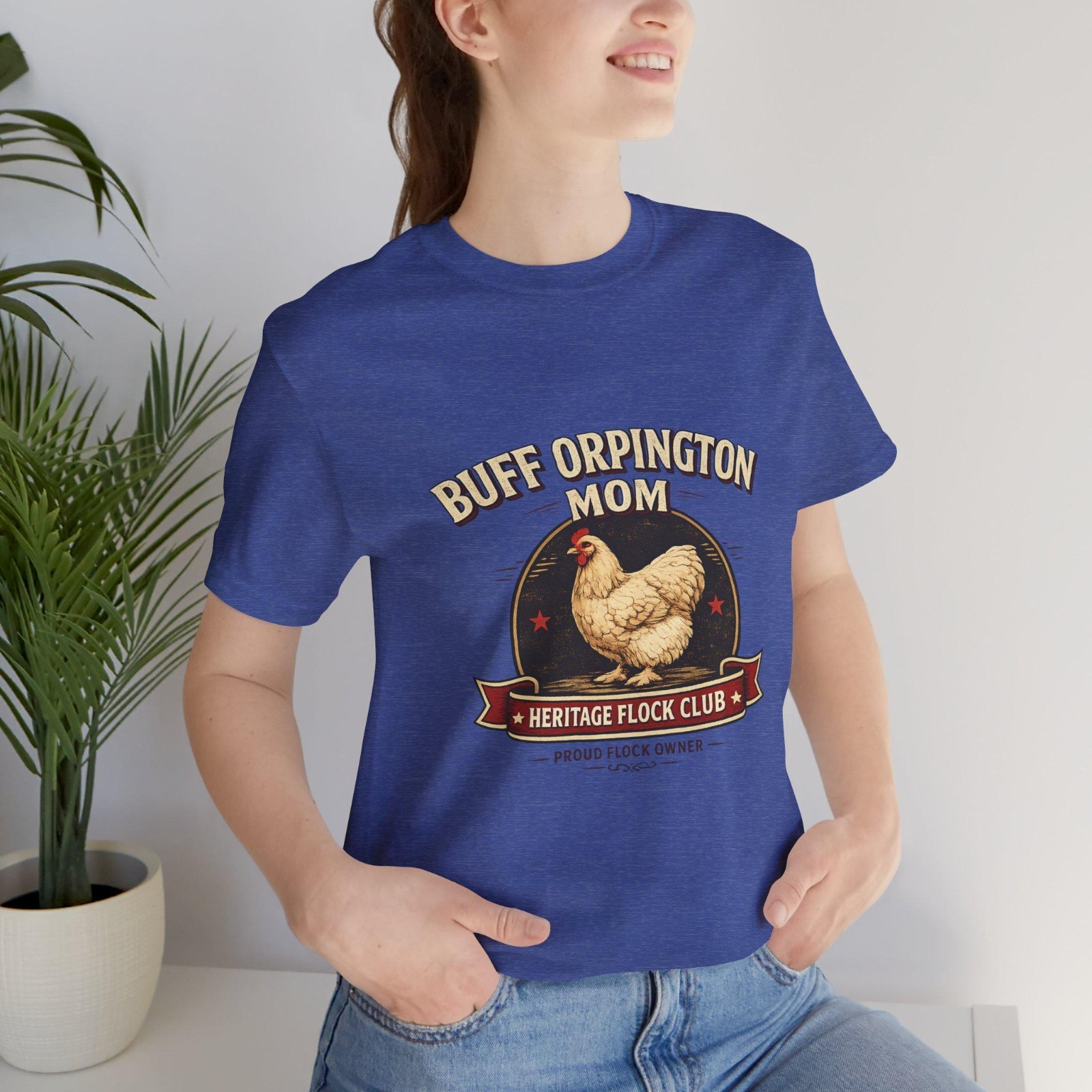 Buff Orpington Mom Shirt, Silkie Chicken Shirt, Backyard Chicken Keeper T-Shirt