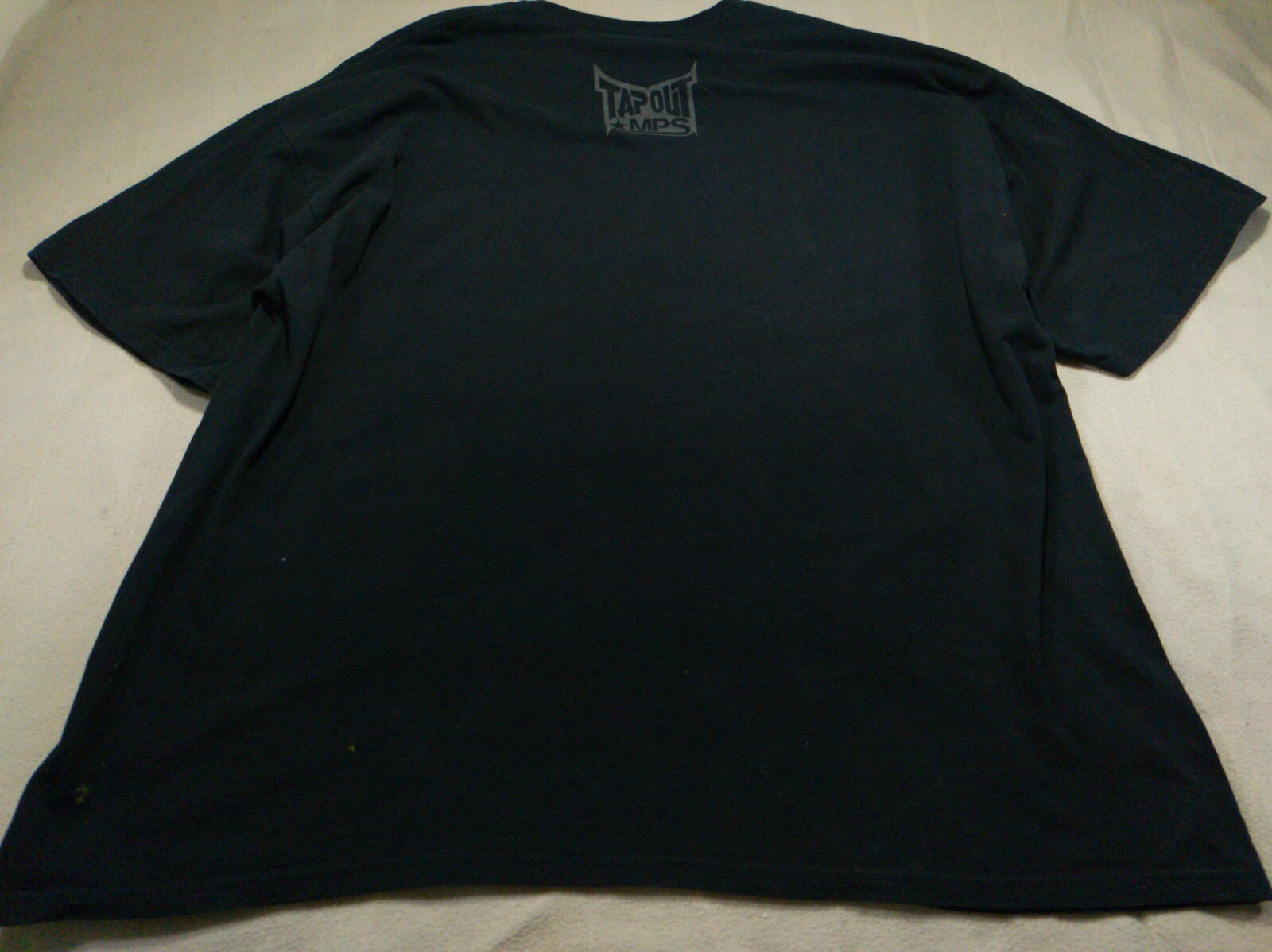 Tapout Shirt Mens 4XL Black MMA Skull MPS Graphic Fighting Short Sleeve Tee