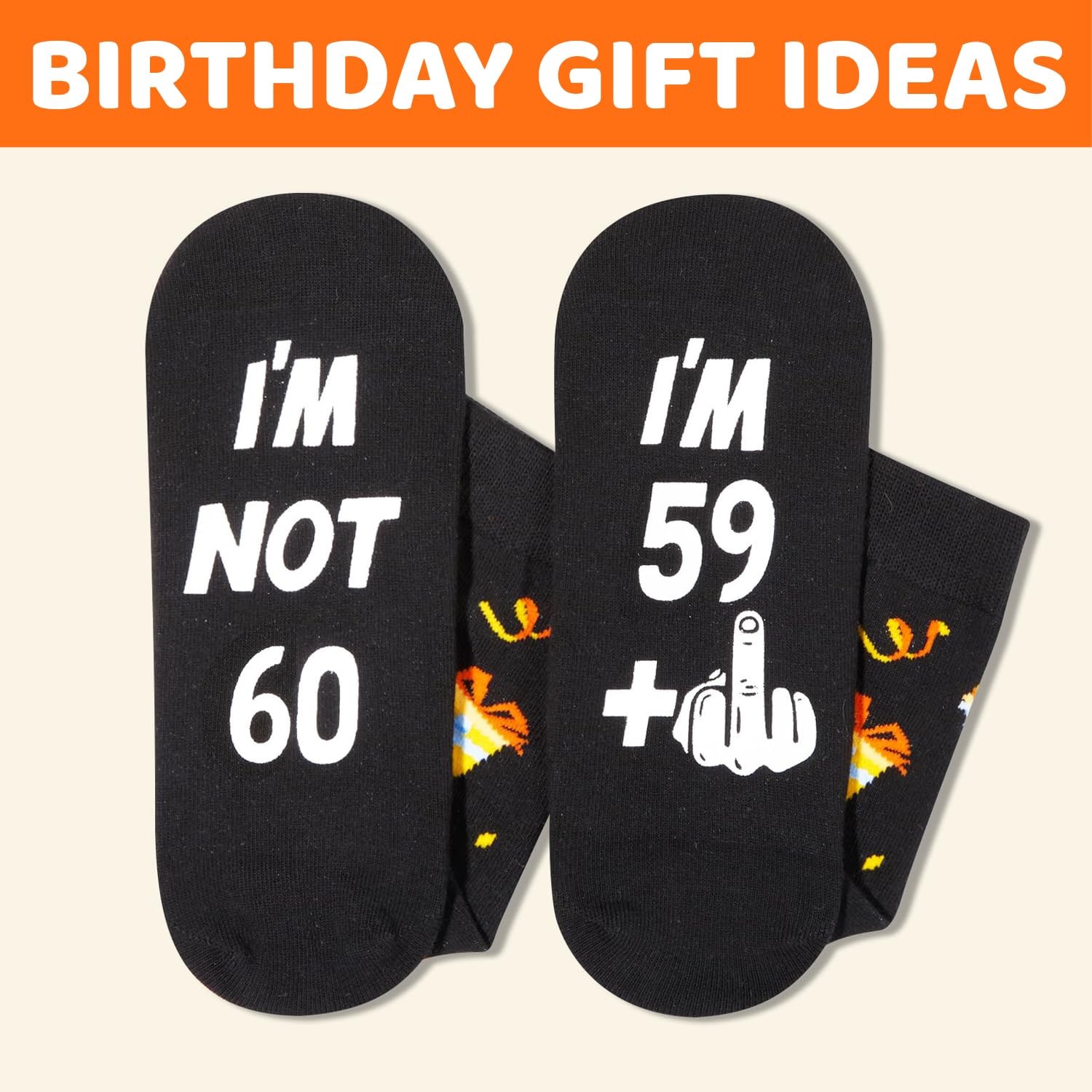 60 Year Old Birthday Gifts Men Women Their 60s Cool Socks Mom Dad 60th Bday