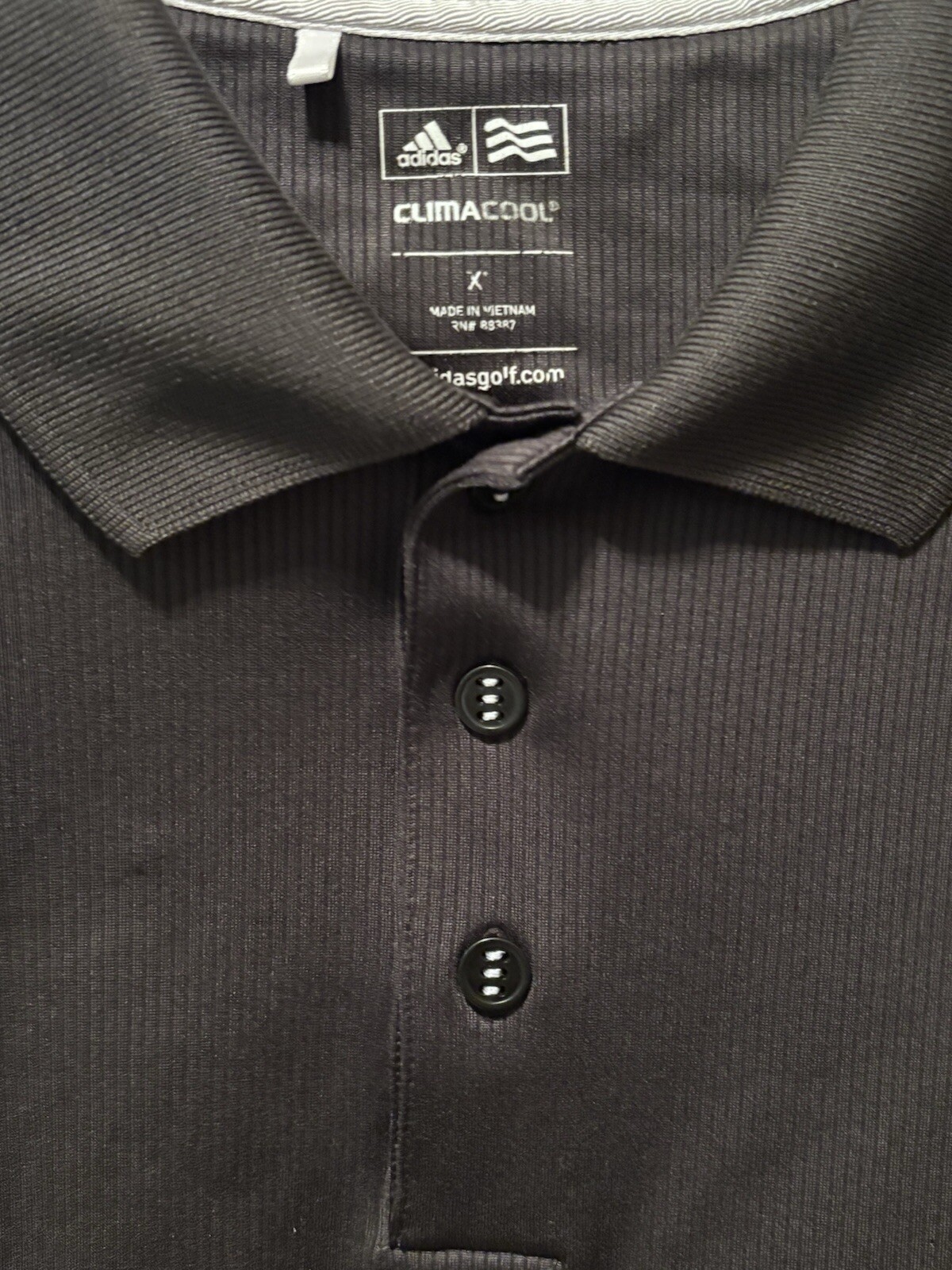 Adidas Climacool Men’s Size XL Short Sleeve Polo Collared Golf Shirt